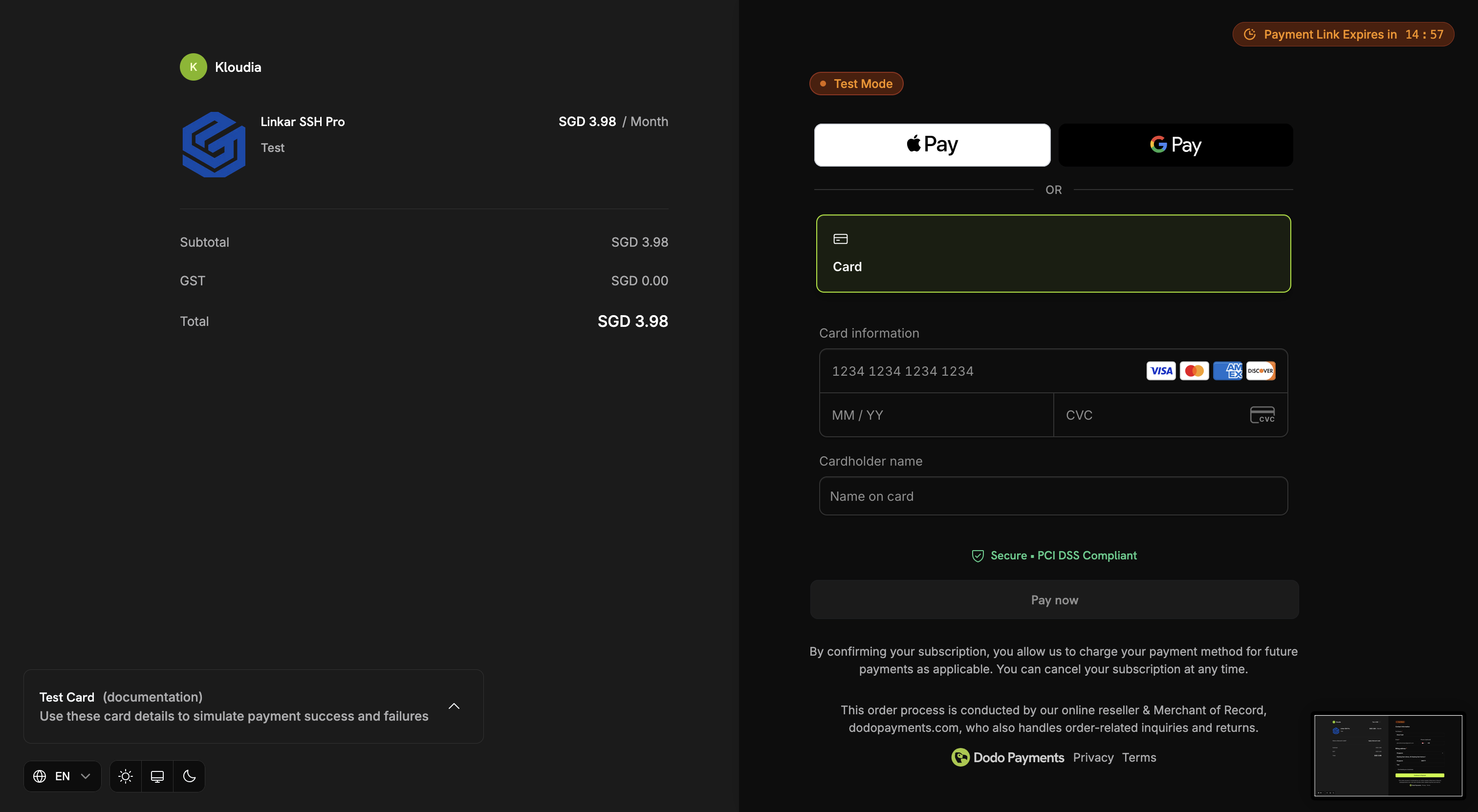 Payment Successful
