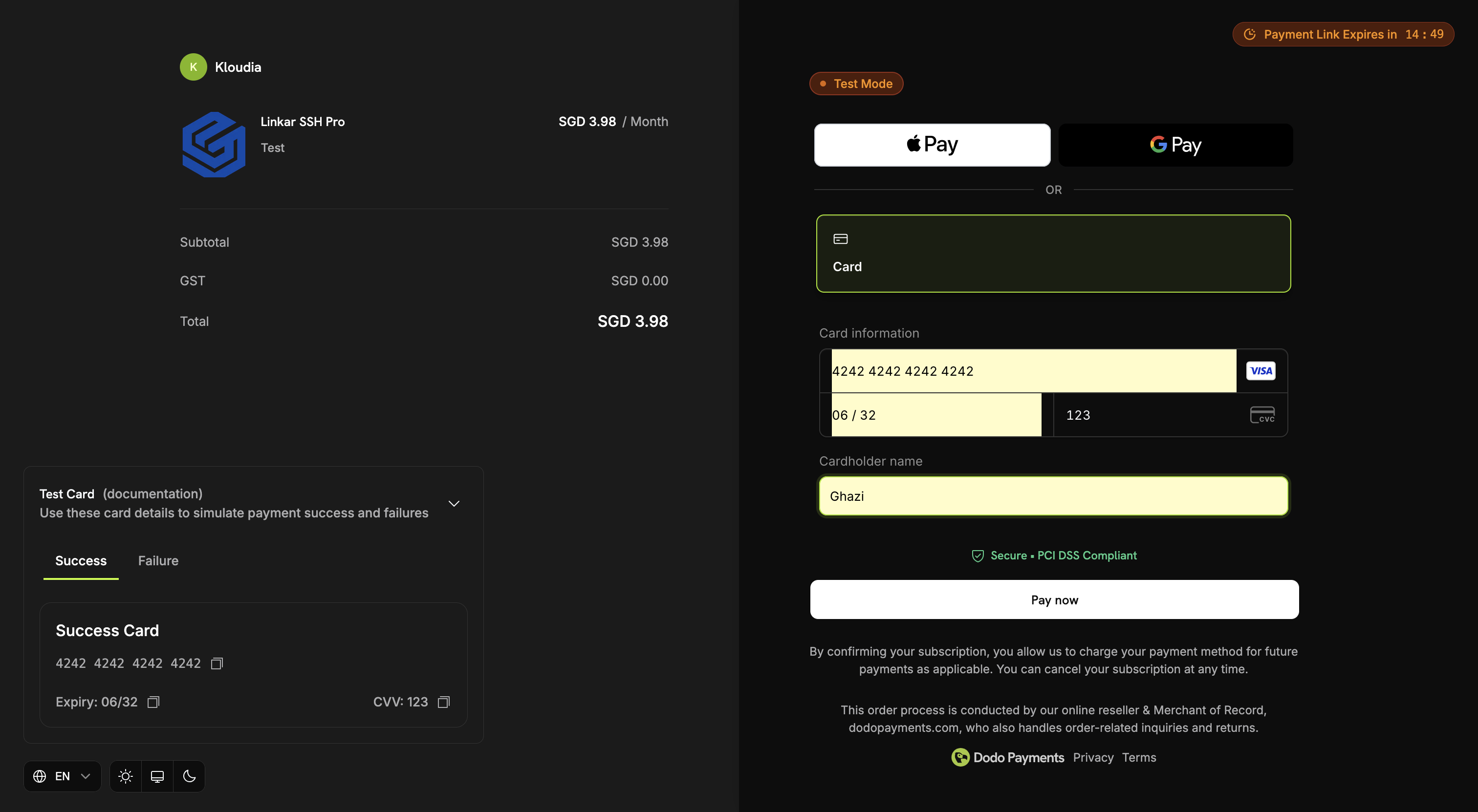 Verify Pro Status